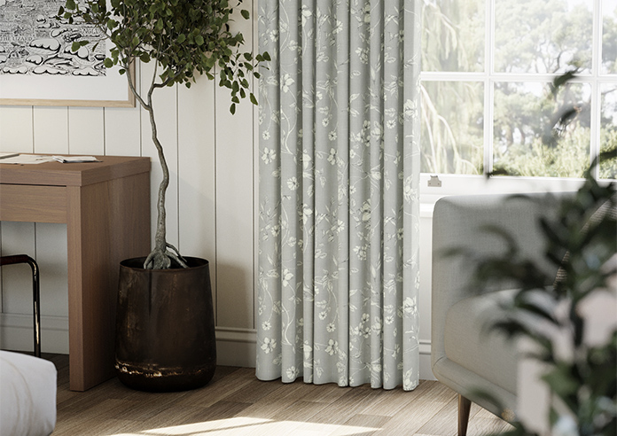 Etched Vine, Feather - Made to Measure Curtains - Image 5